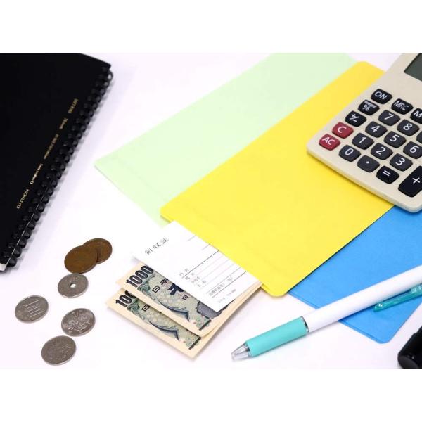 集金袋 チャック付き ジップメール ウグイス ケース 月謝袋 チャック付き封筒