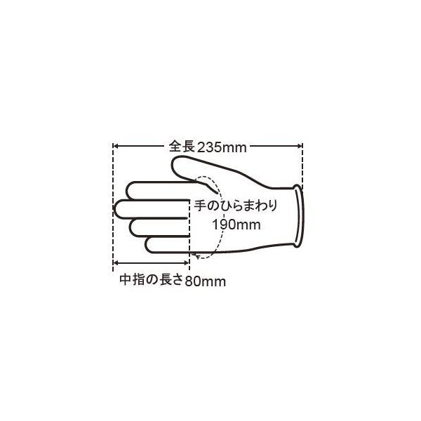 ゴム手袋 使い捨て ニトリルグローブ パウダー無 ブルー NGB 袋 食品加工 介護 使い捨て 手袋 感染予防 食品衛生法適合