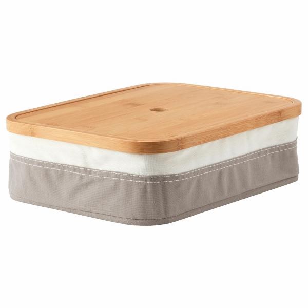 イケア（IKEA） 【IKEA】RABBLA/ラッブラ ボックス 仕切り付き : RECOS
