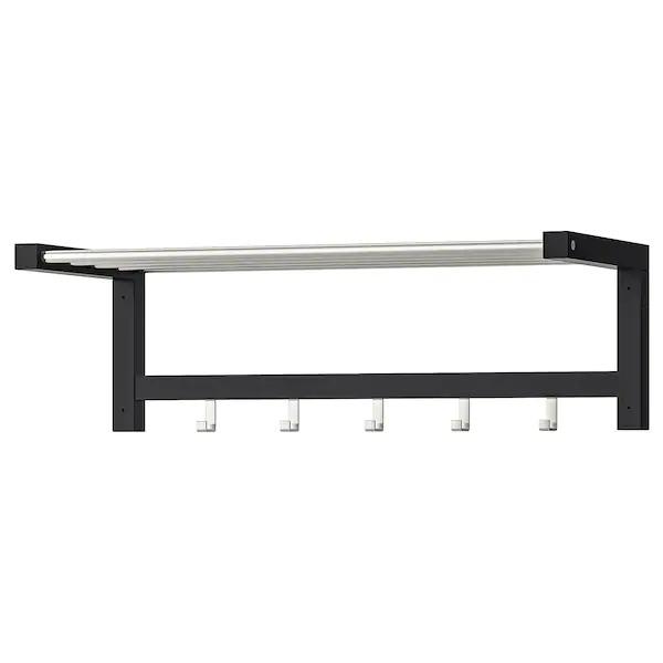 イケア（IKEA） 【IKEA】TJUSIG/シューシグ 帽子ラック ブラック79 cm