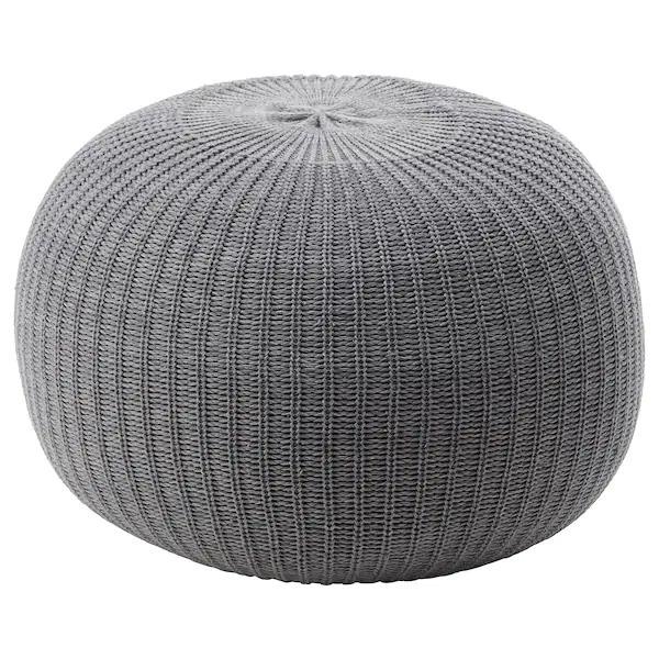 IKEA（イケア） SANDARED サンダレード プーフ　グレー イケア（IKEA） 【IKEA】SANDARED/サンダレード プーフ グレー56 cm
