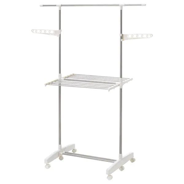 イケア（IKEA） 【IKEA】PURKLA/プルクラ 物干しラック 2段 ホワイト