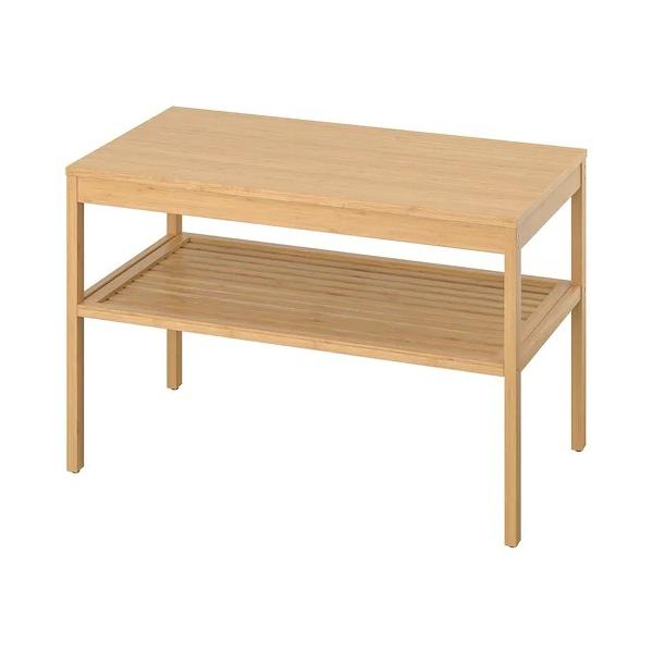IKEA イケア　ノールドシーサ NORDKISA ノールドシーサ オープンワードローブ 引き戸付き, 竹