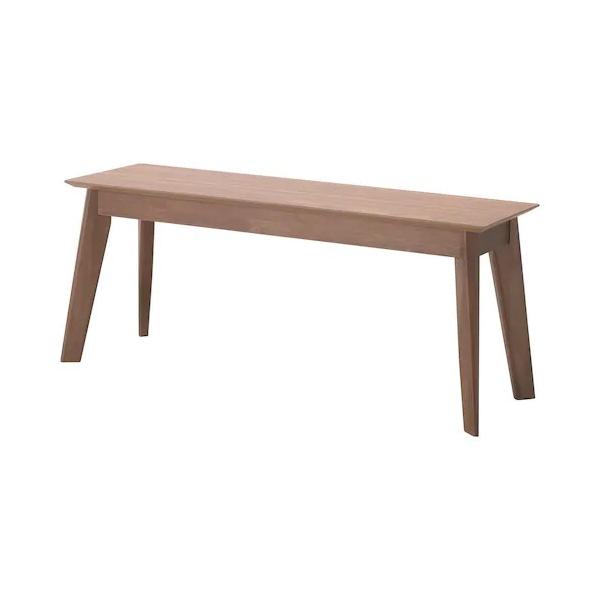 IKEA イケア ボード インテリア 家具 ベンチ 木 イケア（IKEA） ベンチ 屋外用 ライトブラウンステイン 120cm