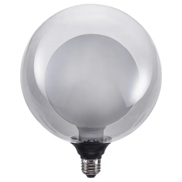 【IKEA】MOLNART モールナルト LED電球 E26 100ルーメン, 球2重 グレークリアガラス, 180 mm 【IKEA】MOLNART モールナルト LED電球 E26 100ルーメン, 球2重 グレークリアガラス, 180 mm
