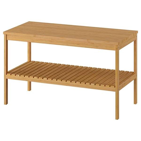 イケア（IKEA） 【IKEA】RAGRUND ローグルンド ベンチ, 竹, 77x37 cm