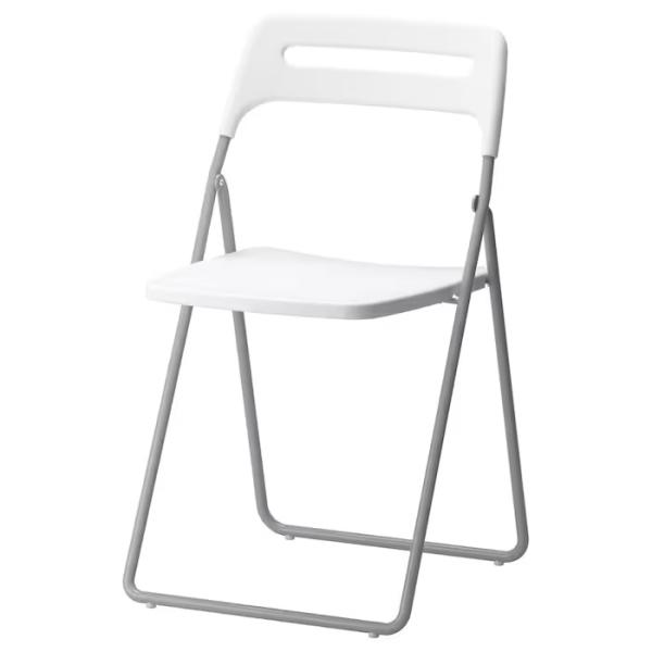 イケア（IKEA） 【IKEA】NISSE ニッセ 折りたたみチェア, シルバー