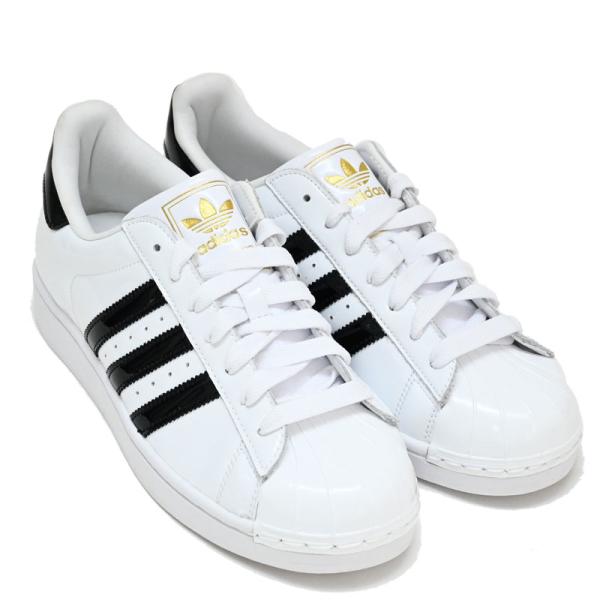 アディダス オリジナルス adidas originals スニーカー メンズ レディース スーパースター2 SUPERSTAR II W ホワイト ブラック ゴールド JS4010