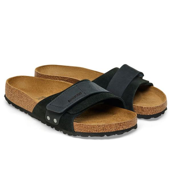 ビルケンシュトック BIRKENSTOCK サンダル レディース Oita オオイタ 大分 ヌバック スエードレザー ブラック ナロー幅 1024200