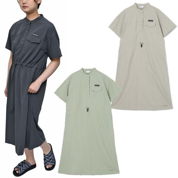 コロンビア Columbia ワンピース 半袖 レディース ウィメンズ ジプシー バーズ ドレス W Gypsy Birds Dress PL1922