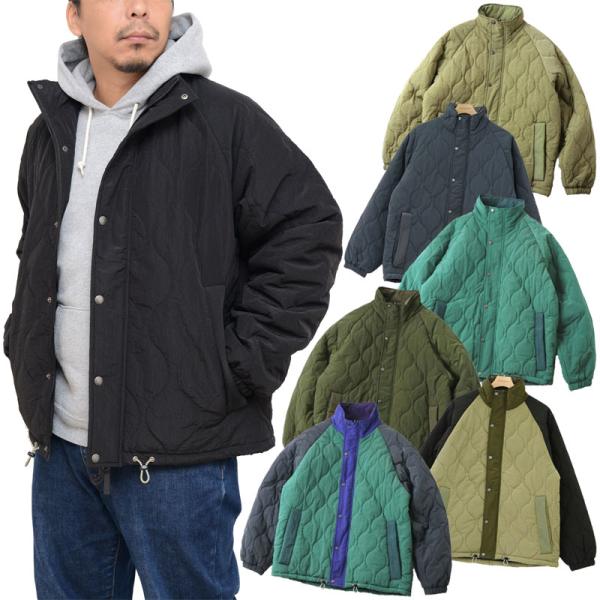 LPFG メンズ 中綿キルティング スタンドカラージップベスト LPFG メンズ 中綿キルティング スタンドカラージップベスト Bshop