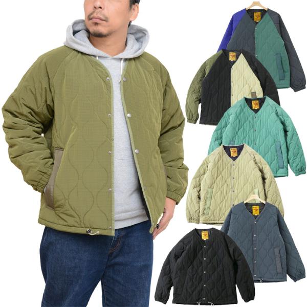 ✅️ デット 三菱ふそう FUSO トラック 中綿入り キルティング ジャケット ✅️ デット 三菱ふそう FUSO トラック 中綿入り キルティング ジャケット
