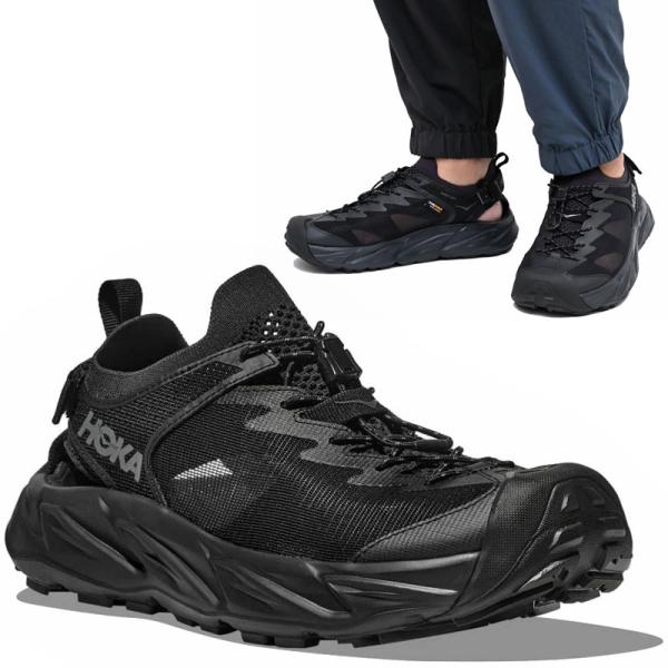 ホカ HOKA サンダル メンズ ホパラ2 HOPARA2 ブラック 1147650 BBLC