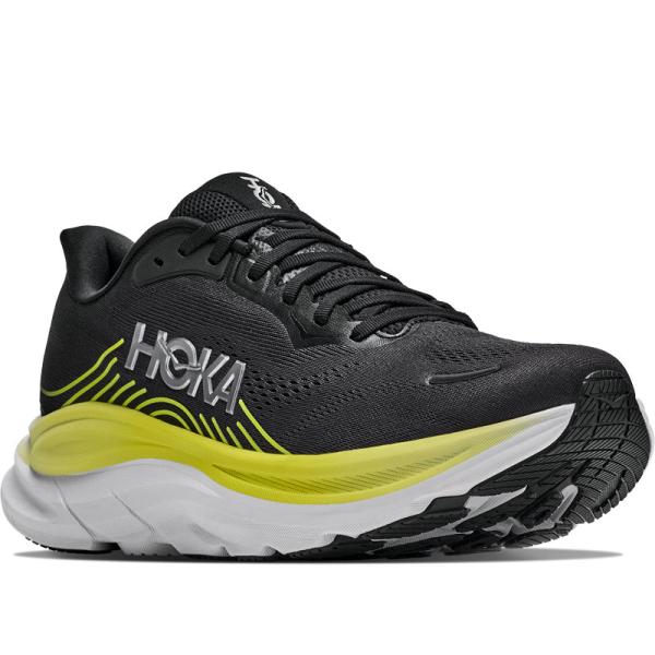 ホカ HOKA ランニングシューズ 厚底 メンズ クリフトン11 CLIFTON 11 ブラック/コズミックグレー 1176572-BKCS レギュラー幅
