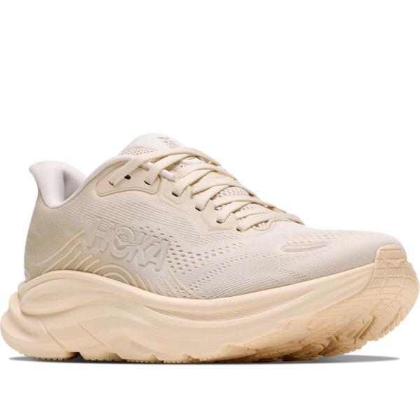 ホカ HOKA ランニングシューズ 厚底 レディース クリフトン11 CLIFTON 11 アラバスター/オートミルク 1176573-ALK レギュラー幅 2026AW