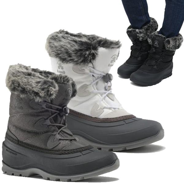 カミック Kamik スノーブーツ 防水 レディース モーメンタム ロー2