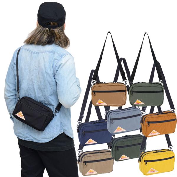 ケルティ KELTY ショルダーバッグ メンズ レディース レクタングルジップショルダー RECTANGLE ZIP SHOULDER 4L 32592155 [M便 1/1]