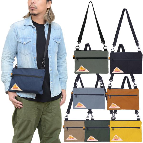 ケルティ KELTY サコッシュ ショルダーバッグ メンズ レディース ヴィンテージフラットポーチSM VINTAGE FLAT POUCH SM 32592214 [M便 1/1]