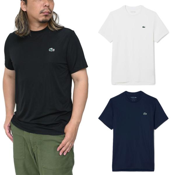 ラコステ LACOSTE Tシャツ 半袖 メンズ ウルトラドライワンポイントTシャツ レギュラーフィット TH8920  [M便 1/1]