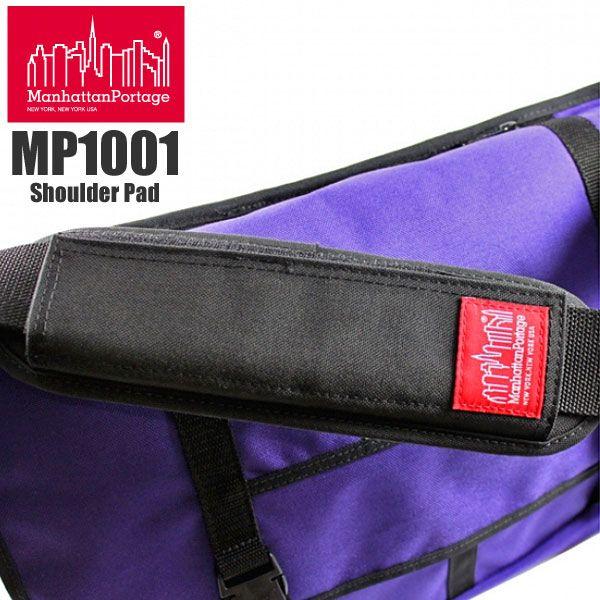 マンハッタンポーテージ Manhattan Portage Shoulder Pad ブラック  ショルダーパッド [M便 1/2]