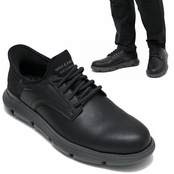 【26.0】SKECHERS スケッチャーズ スリップインズ 防水 スニーカー スケッチャーズ スリップインズ メンズ SKECHERS Slip-ins