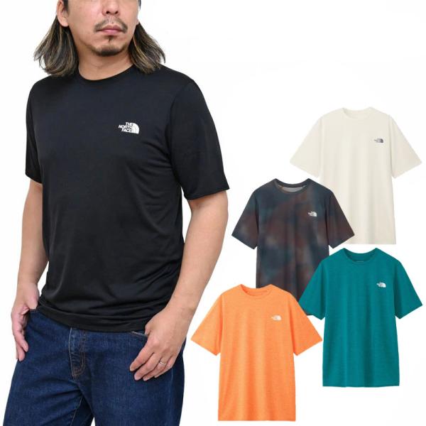 ザ・ノース・フェイス THE NORTH FACE Tシャツ 半袖 メンズ GTDメランジクルー S/S Melange Crew NT12595   [M便 1/1]