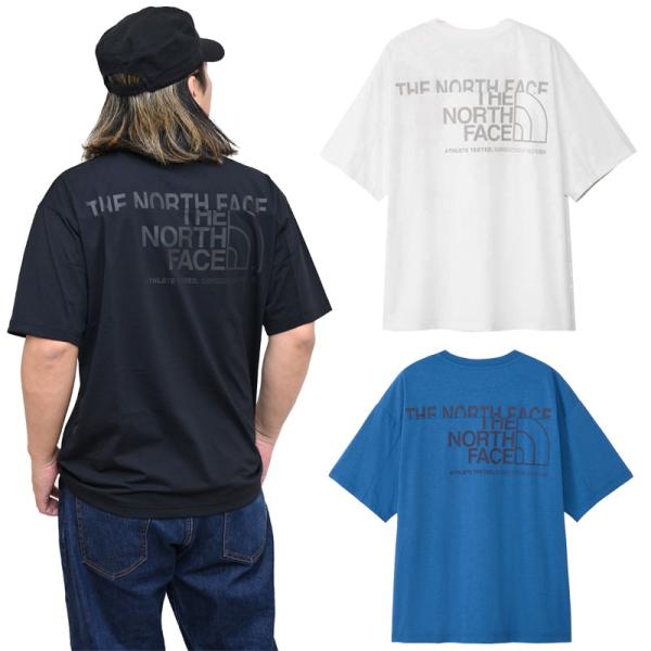 ザ・ノース・フェイス THE NORTH FACE Tシャツ 半袖 メンズ ショートスリーブ ES ロゴワイドティー S/S ES Logo Wide Tee NT32585 [M便 1/1]