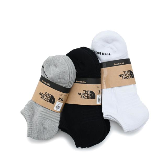 ザ・ノース・フェイス THE NORTH FACE 靴下 アンクルソックス メンズ レディース ランニングアンイーブンドライ 3Pショート NN82606  [M便 1/1]