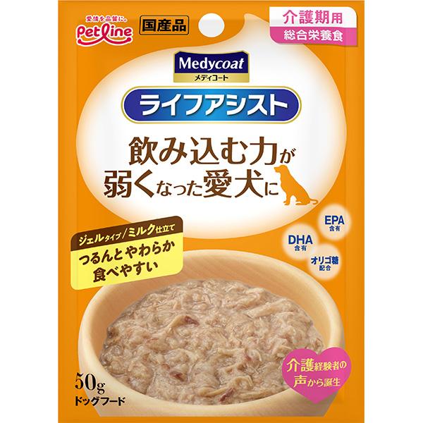 ペットライン メディコート ライフアシスト ジェルタイプ ミルク仕立て