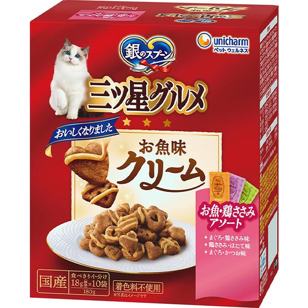 unicharm（ユニチャーム） 銀のスプーン 三ツ星グルメ お魚味クリーム