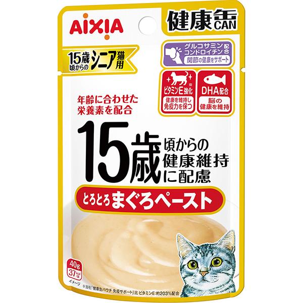 アイシア（AIXIA） 15歳からの健康缶パウチ とろとろまぐろペースト40g
