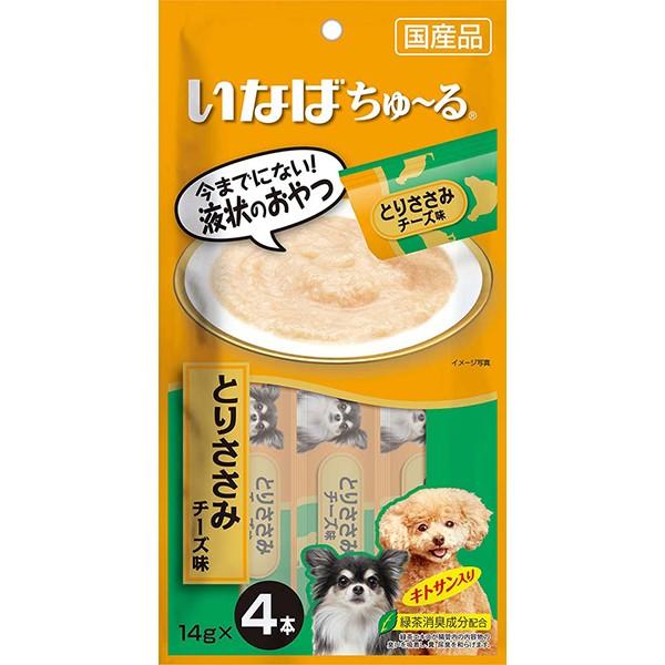 いなば 犬用ちゅ る とりささみ チーズ味 14g 4本 ちゅーる ペットの専門店コジマ 通販 Paypayモール