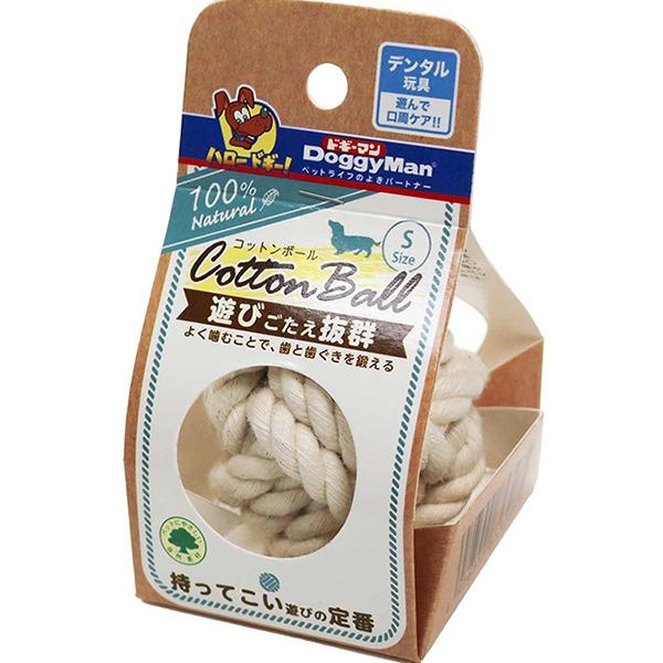 ・接着剤を使わずに編んだ、ボールのおもちゃです。・太さのあるコットンロープで歯の汚れをかき出しながら、歯ぐきをマッサージ。あごのトレーニングやストレス発散にも役立つ便利なアイテムです。・使用後は水洗可能！清潔にご利用できます。・デンタルケア...