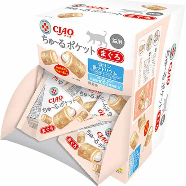 他サイト： チャオ(CIAO) 猫用 ちゅ~るポケット まぐろ 10g×20袋の商品画像
