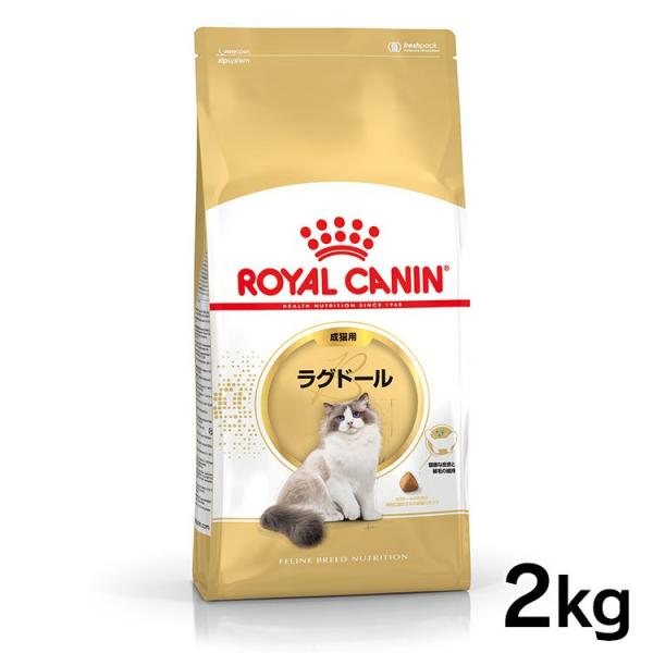 ロイヤルカナン 猫 ラグドール 成猫用 2kg 正規品 猫用
