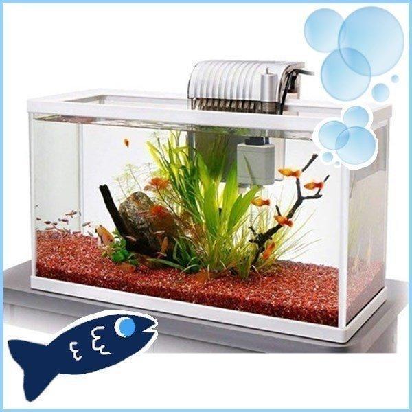 新品同様  テトラ ホワイト アクアリウム  水槽 アクア テトラ ホワイトアクアリウム スリム 520 スペクトラムブランズ