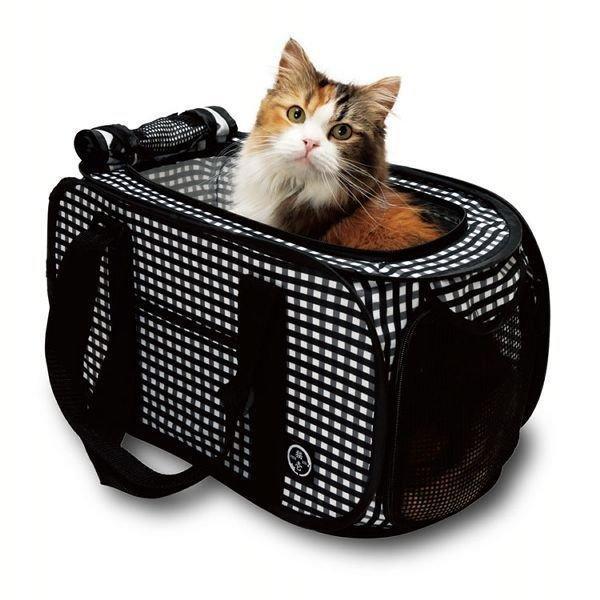 ●ソーシャルギフト注文について・一部設置商品は対象外です。 対象外の場合はメールにてご連絡させていただきます。・土日祝は優良配送の対象外となります。軽くて持ち運びやすい猫用のソフトキャリー。本体重量は約450g。猫が中に入った状態でも腕や肩...