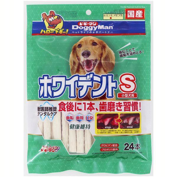 ドギーマン ホワイデントスティック S 超徳用 24本 81893 (D) : Pet館