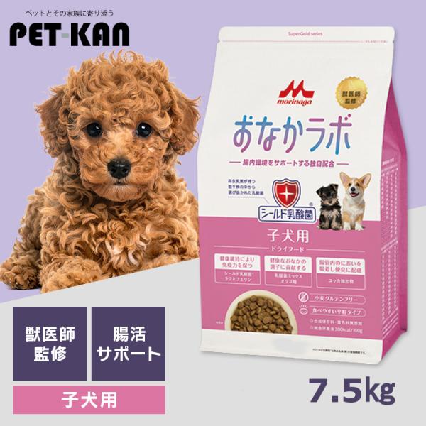 森乳サンワールド ドッグフード おなかラボ スーパーゴールド 子犬用