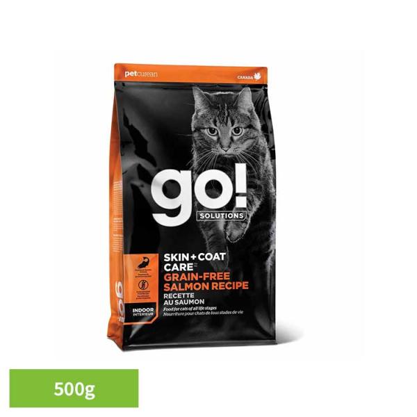 他サイト： GO！GF 皮膚・被毛 キャット サーモン 500g グローバルペットニュートリション (B)の商品画像
