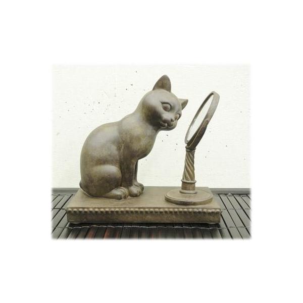 猫の置物 wanon333_357