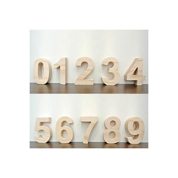 naon 木製数字　DIY ウォールデコレーション１６個おまとめ naon 木製数字 DIY ウォールデコレーション16個おまとめ 楽天
