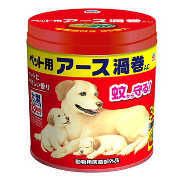 クーポン有) ペット用 アース渦巻AC 缶 36巻 蚊とり線香 ペット用 4994527961301 AS60