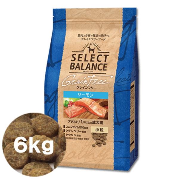 SELECT BALANCE クーポン有) 国産 グレインフリー サーモン 小粒 6kg