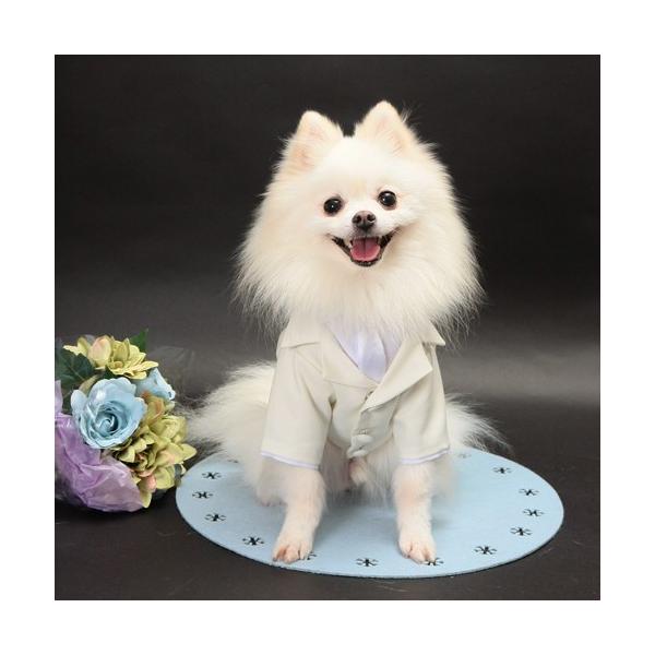 細かいサイズにも対応　愛犬のためのタキシードスーツ☆　結婚式や記念日に【送料無料】