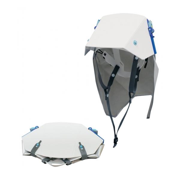 タタメット　１５個　防災関連グッズ タタメットズキン3 折りたたみヘルメット 防災頭巾つき