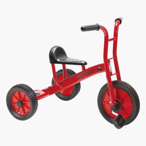 ●子どもにとっての乗りやすさを 人間工学的に徹底的に研究した設計で、 ボルトやナットもすべてが内部に組み込まれた三輪車です。 ●車輪に足が巻き込まれないようなホイールの加工など、 細部にわたって安全性が追求されています。【サイズ】本体サイズ...