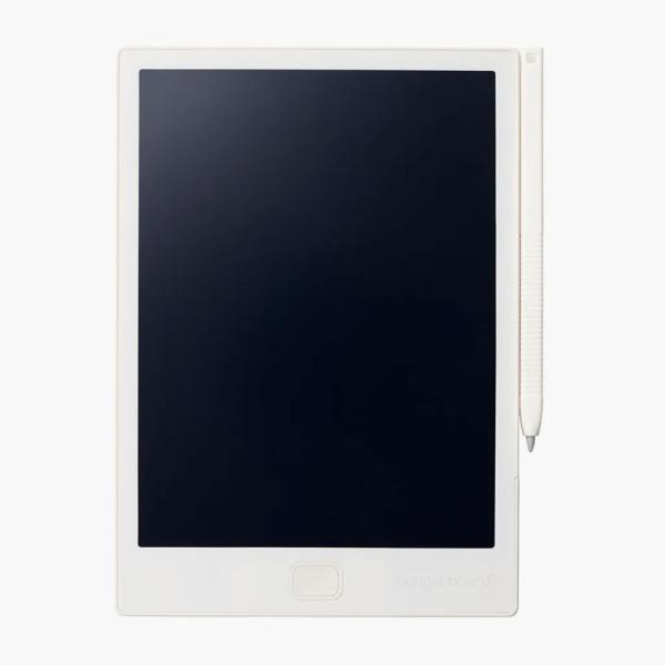 ●背面にはマグネット付き。金属面に貼り付け可能。●14cmまで測れる便利な定規付き。●液晶サイズ：6インチ●電池交換可能。コイン型リチウム電池(CR2016)1個で　約３万回の書き換え可能【サイズ】本体：105X5.5X148・　　　　ケー...