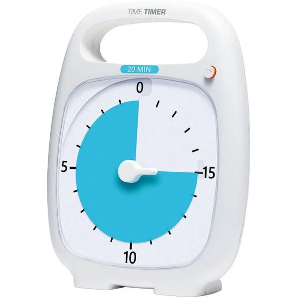 ●本体正面右上のボタンで一時停止/開始ができます。●タイマーは音量調節機能付。●秒針音(カチカチ音)が気にならない静音設計。【サイズ】140×40×180mm【質量】約210g【材質】ABS、ポリカーボネート、PVC単３形乾電池×2本（別売...