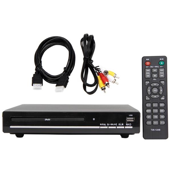 HDMI/AV出力端子付 DVDプレーヤー CPRM対応 TEES DVD-H2253C [ HDMI・AVケーブル 付属 ]